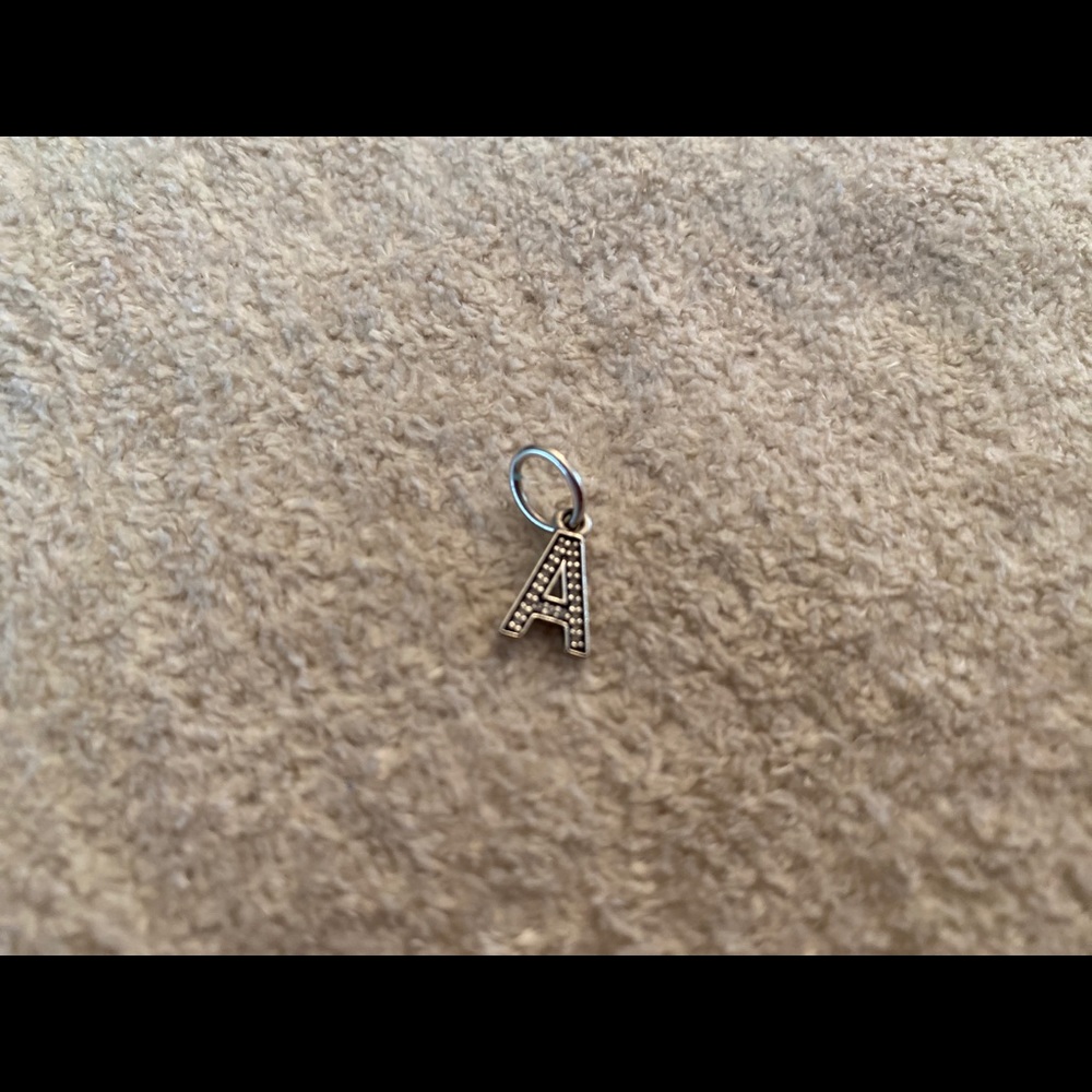 Pandora ‘A’ letter charm